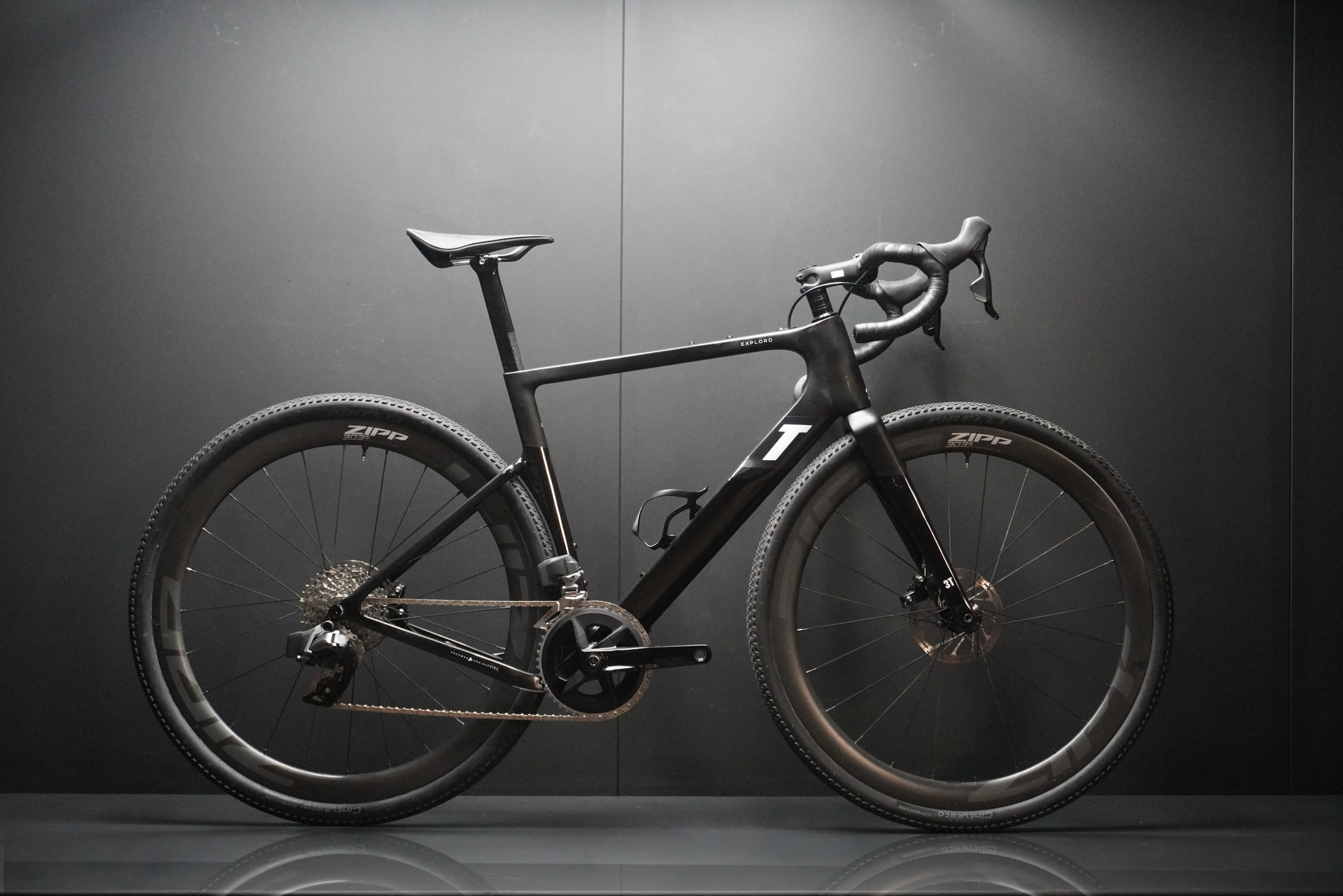 3T Exploro Racemax SRAM Rival AXS Carbon Disc Gravel Bike 54cm - 2024. Full Warranty.