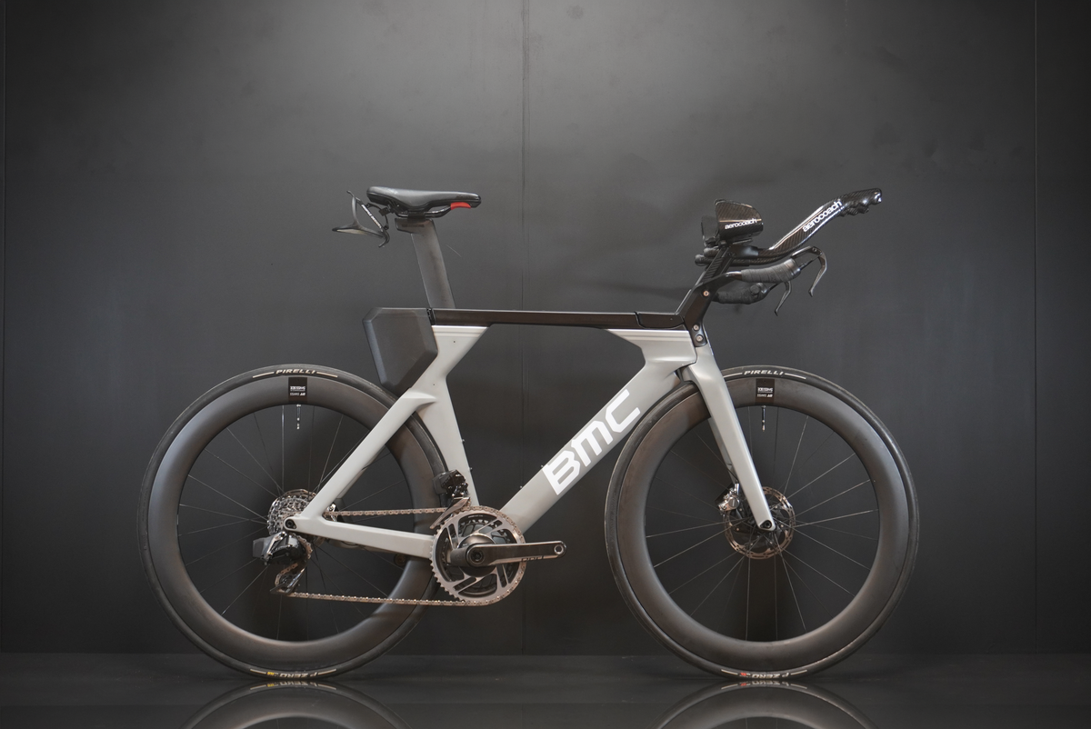 BMC Timemachine 01 Red AXS P/M Carbon Disc TT/Triathlon Bike 2021 - Large