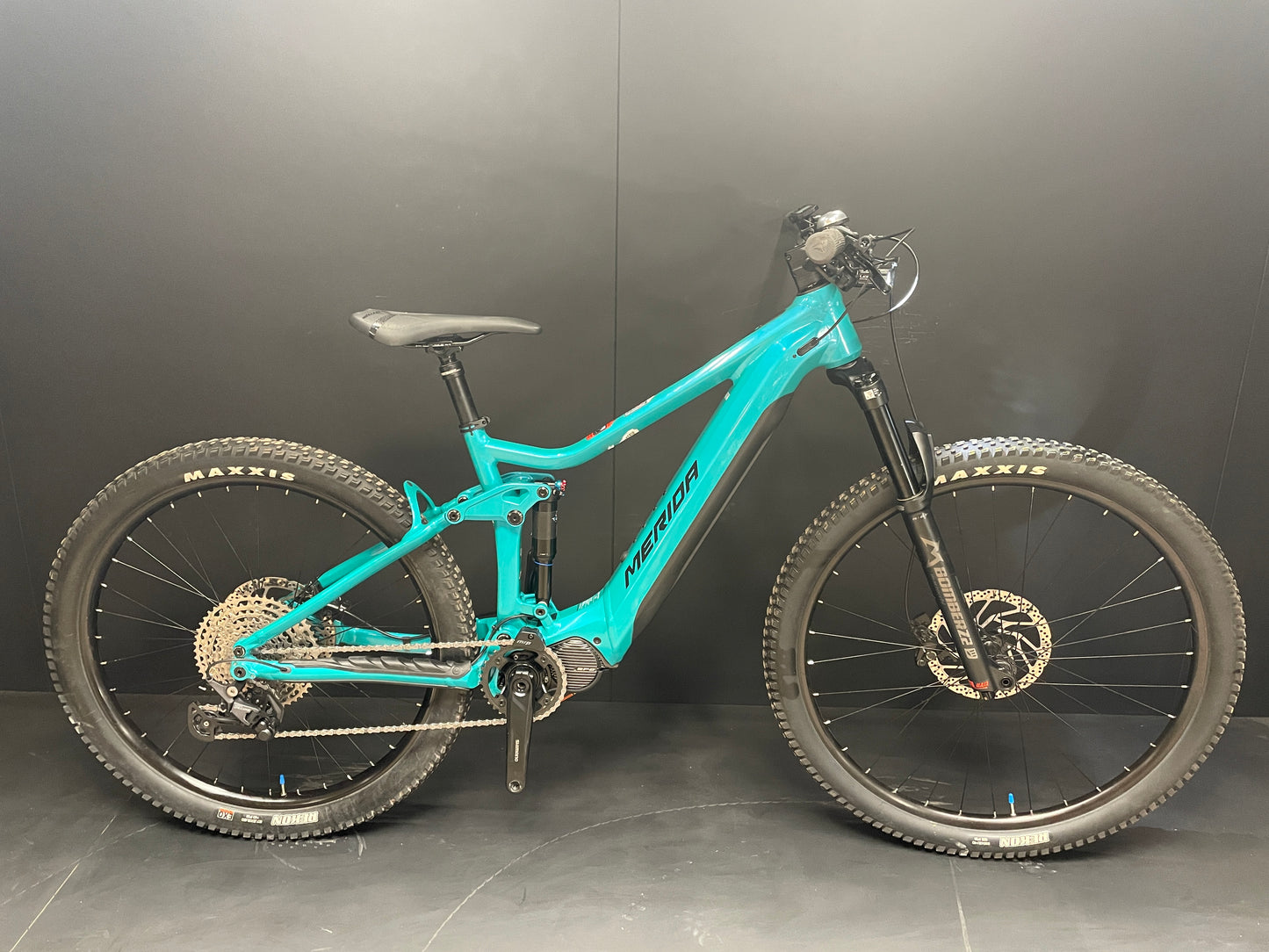 Merida E-140 500 FS E-MTB 2023 - Large - 977 Miles