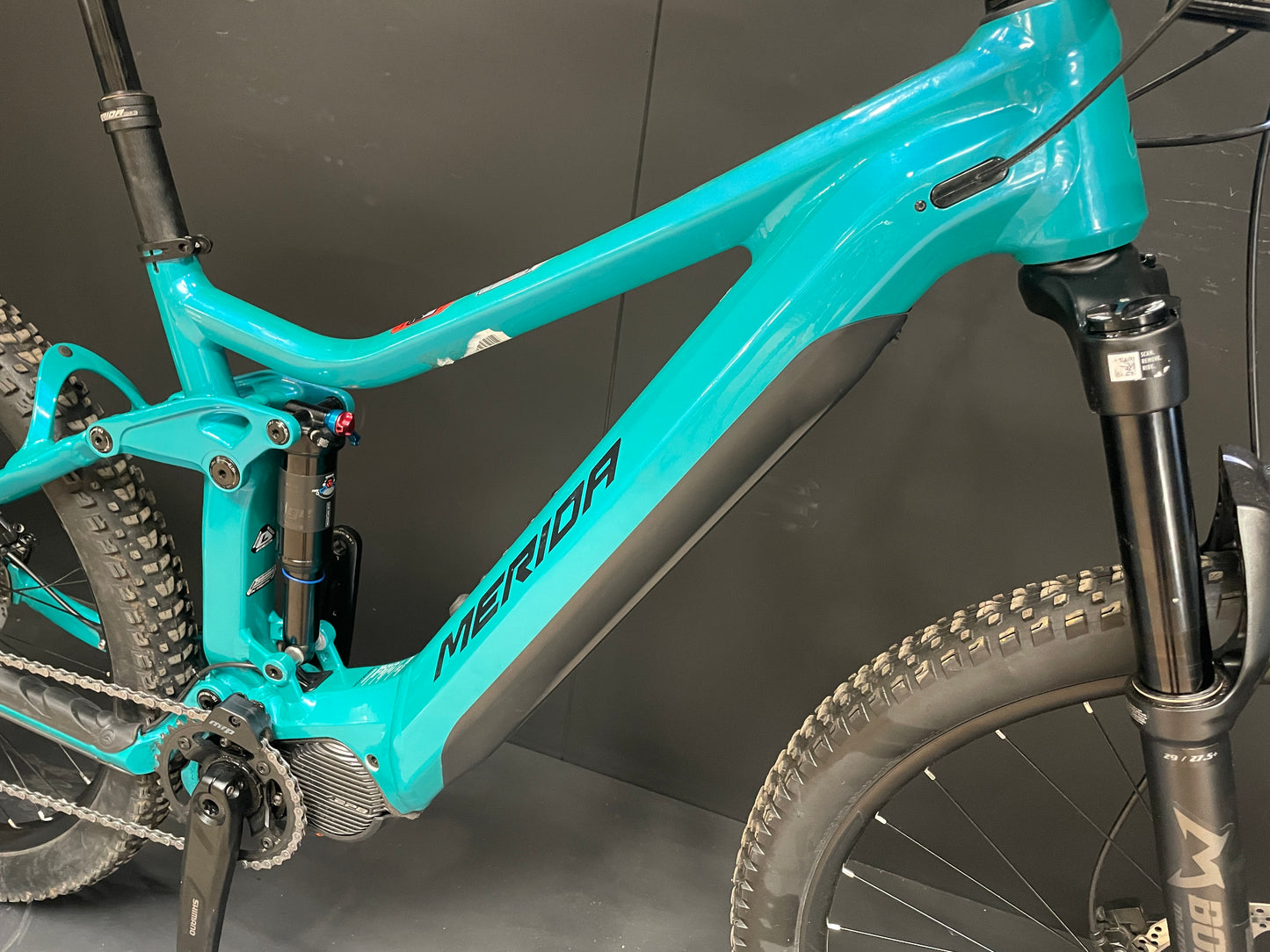 Merida E-140 500 FS E-MTB 2023 - Large - 977 Miles