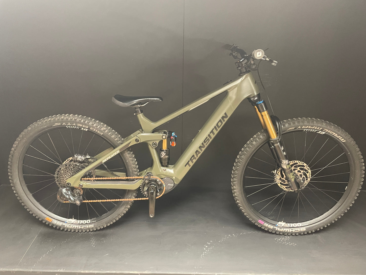 Transition Repeater FS AXS E-MTB 2023 - Large - 525 Miles