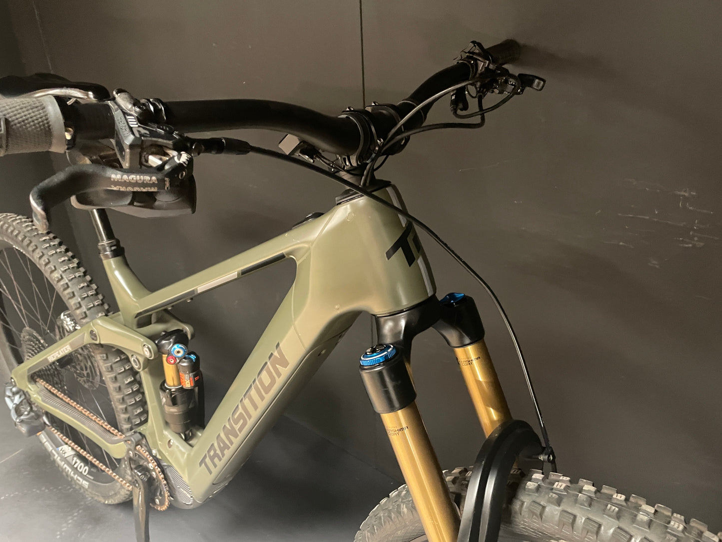 Transition Repeater FS AXS E-MTB 2023 - Large - 525 Miles