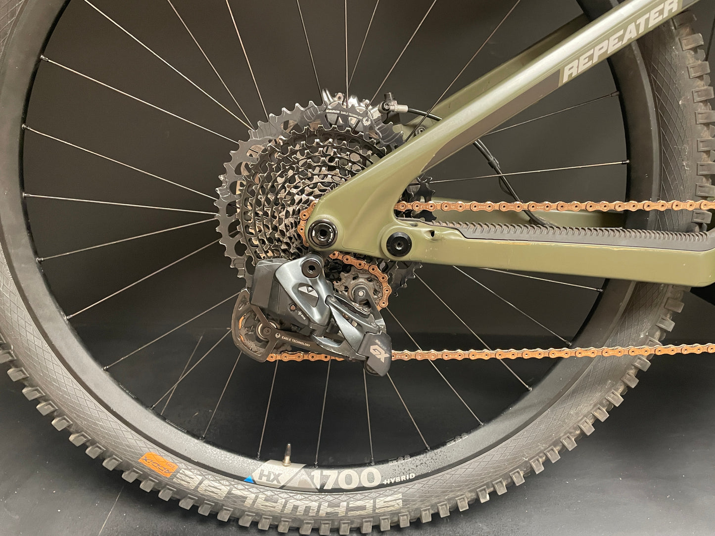 Transition Repeater FS AXS E-MTB 2023 - Large - 525 Miles