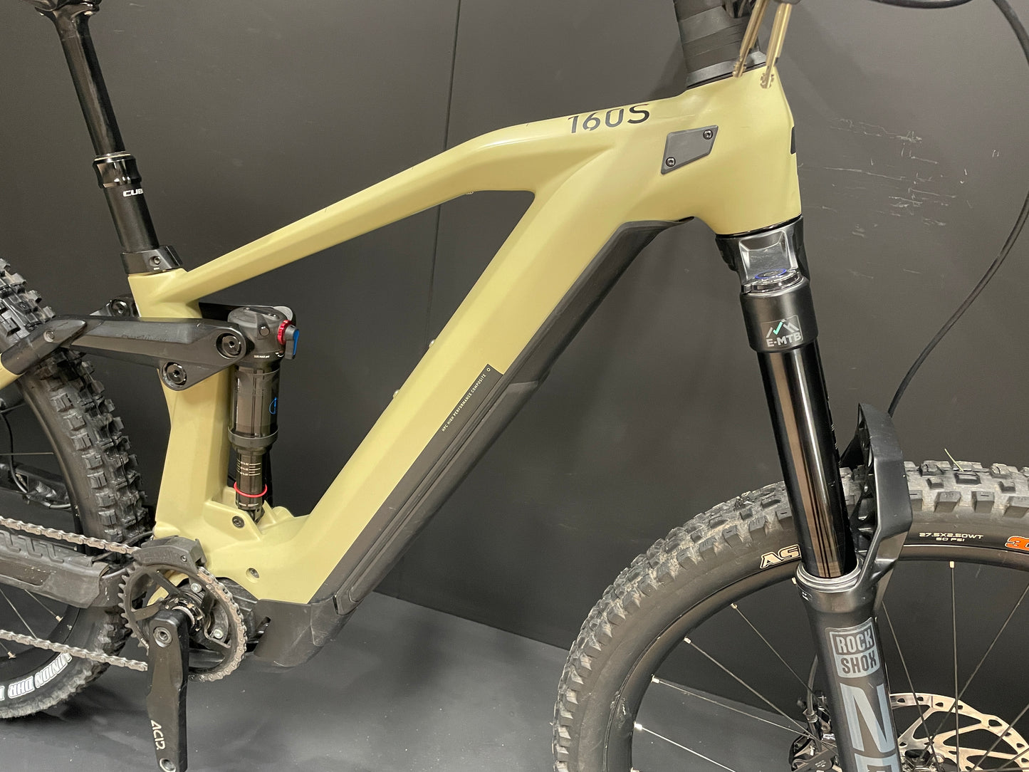 Cube Stereo Hybrid 160 HPC SL 625 27.5 Disc E-MTB 2022 - Small - 1082 Miles