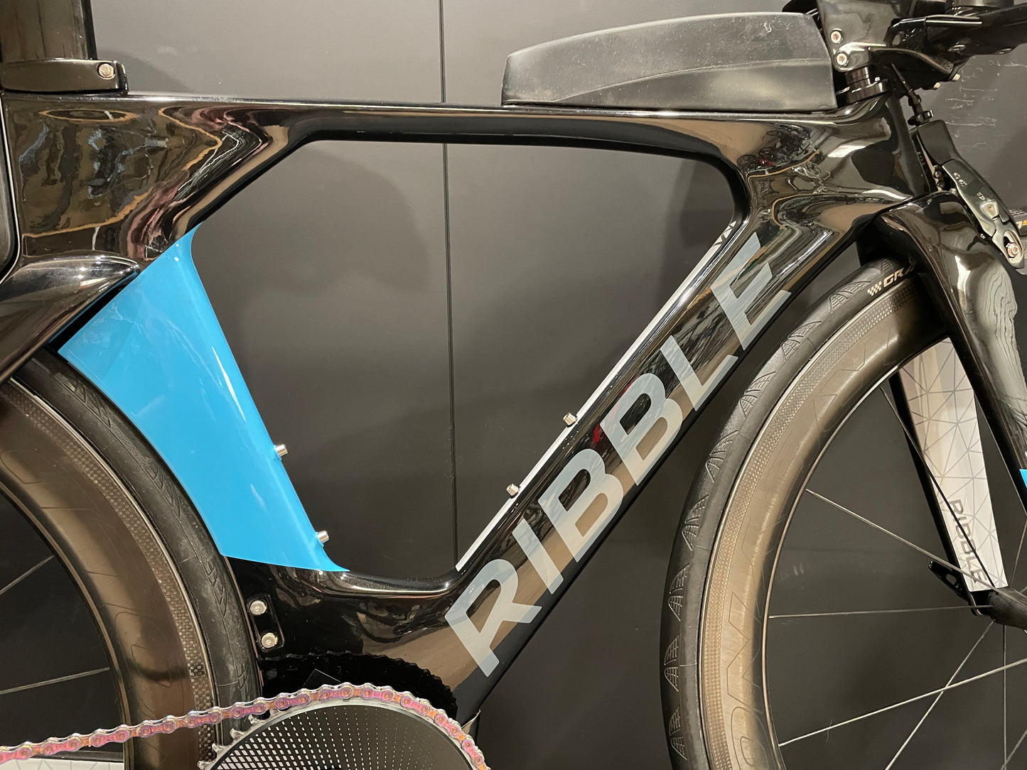 Ribble Ultra Tri Carbon Rim Brake TT/Triathlon Bike SRAM RED AXS 2018 - Small