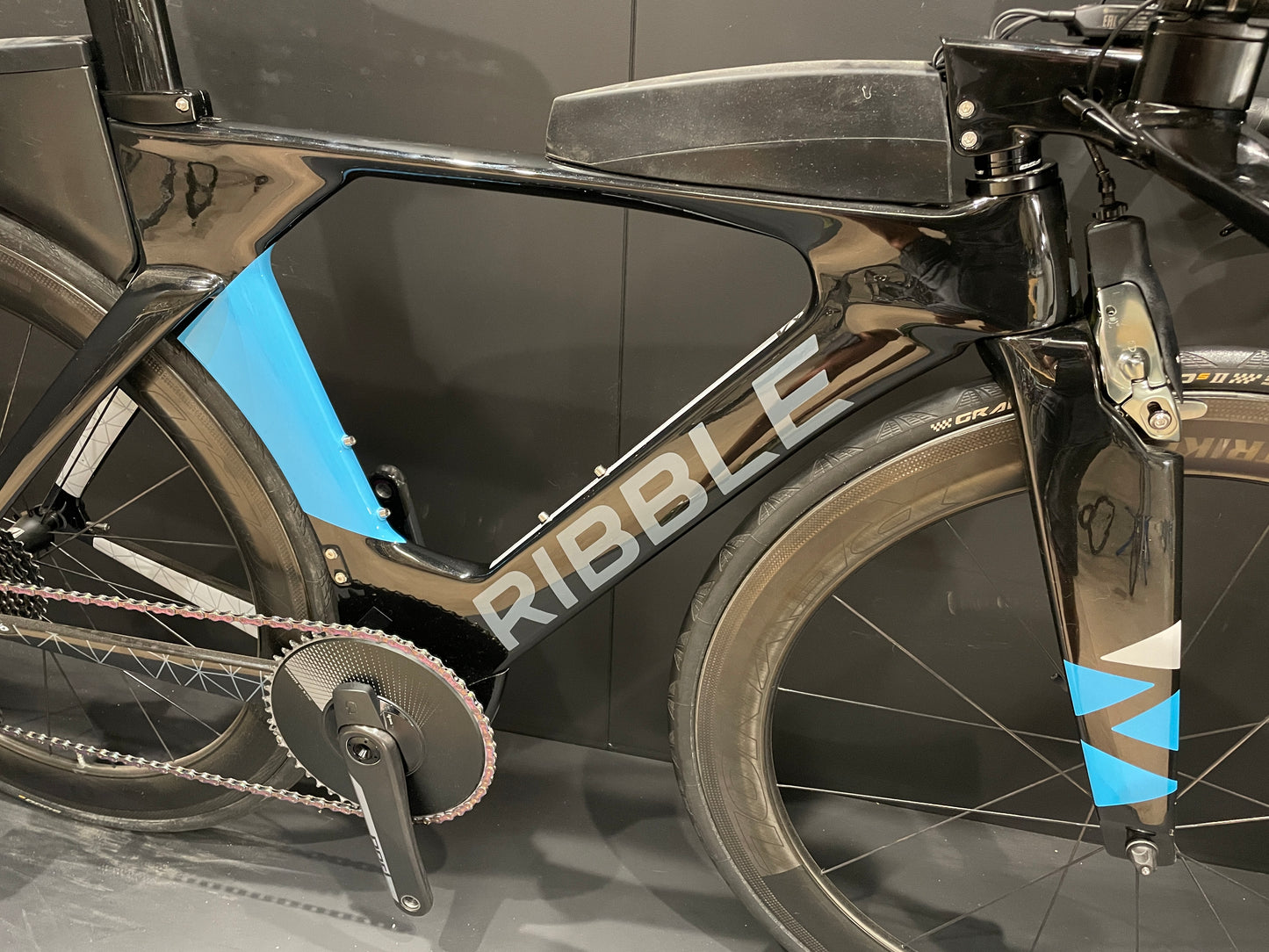 Ribble Ultra Tri Carbon Rim Brake TT/Triathlon Bike SRAM RED AXS 2018 - Small