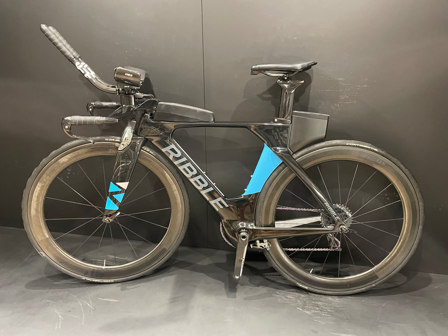 Ribble Ultra Tri Carbon Rim Brake TT/Triathlon Bike SRAM RED AXS 2018 - Small