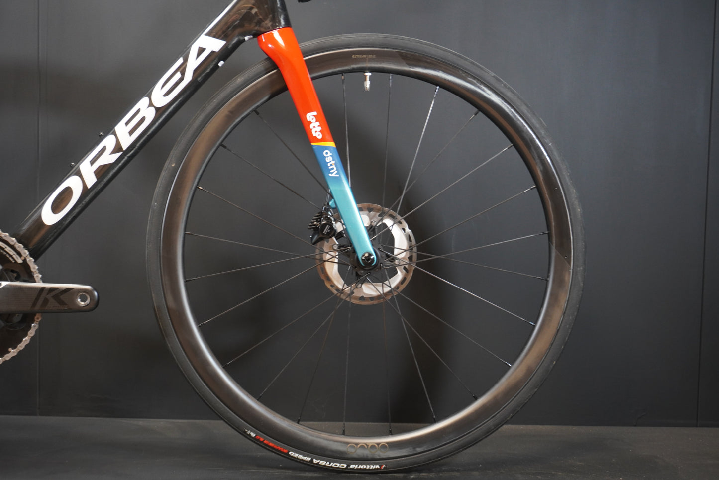Orbea Orca M10i Replica Lotto Dstny Dura-Ace Di2 Carbon Disc Road Bike 2024 - 55cm