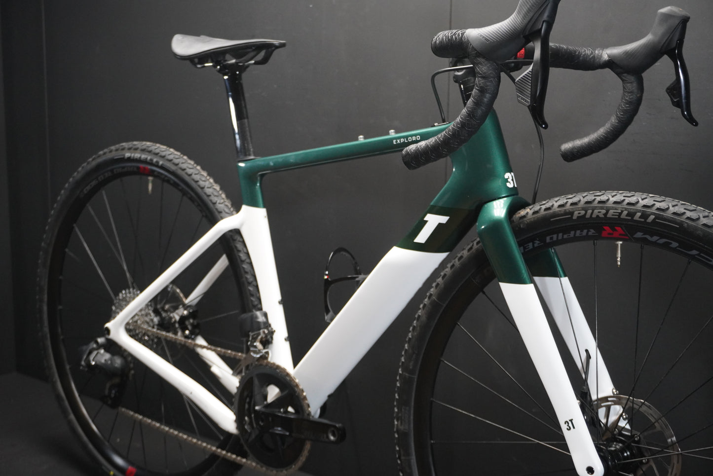 3T Exploro Racemax SRAM Rival AXS Carbon Disc Gravel Bike 48cm - 2024. Full Warranty