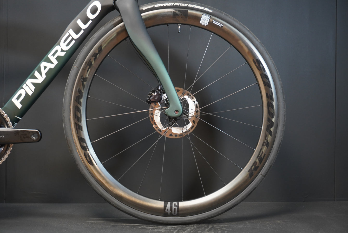 Pinarello F9 Fastest Green Ultegra Di2 Carbon Disc Road Bike 2025 - 545mm