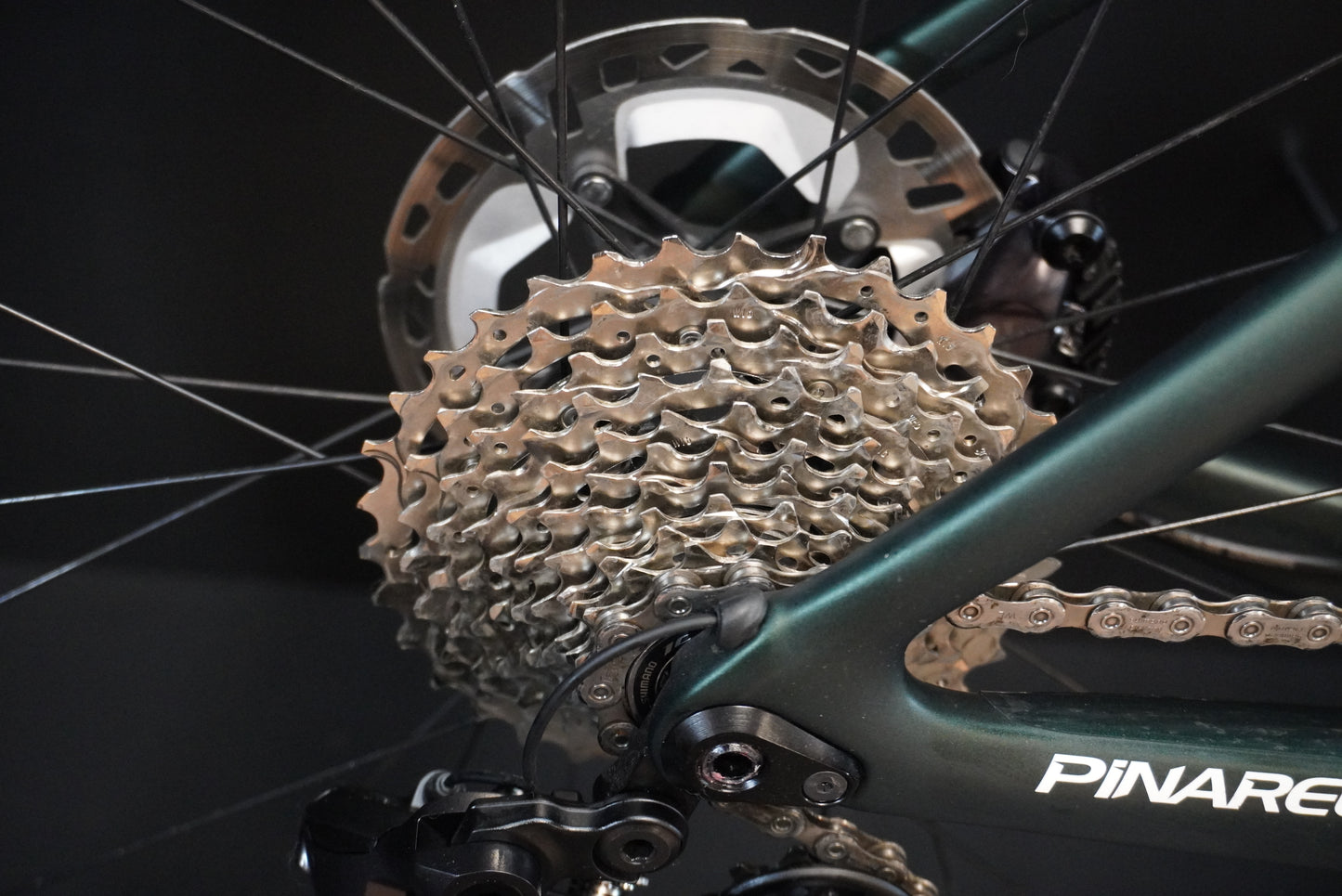 Pinarello F9 Fastest Green Ultegra Di2 Carbon Disc Road Bike 2025 - 545mm