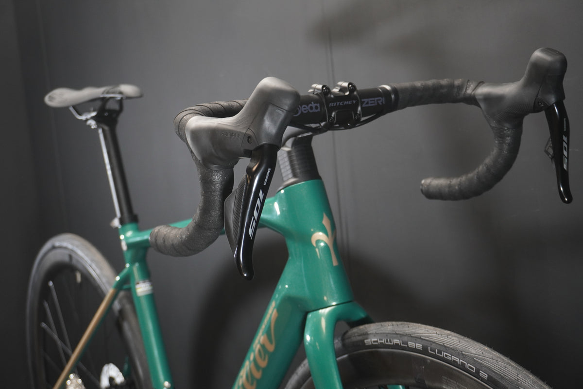 *NEW* Wilier Gardia 105 Di2 Power Meter Carbon Disc Road Bike Green/Gold 2026 - Various Sizes