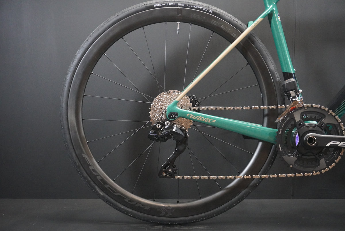 *NEW* Wilier Gardia 105 Di2 Power Meter Carbon Disc Road Bike Green/Gold 2026 - Various Sizes