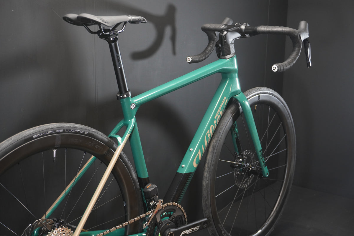 *NEW* Wilier Gardia 105 Di2 Power Meter Carbon Disc Road Bike Green/Gold 2026 - Various Sizes