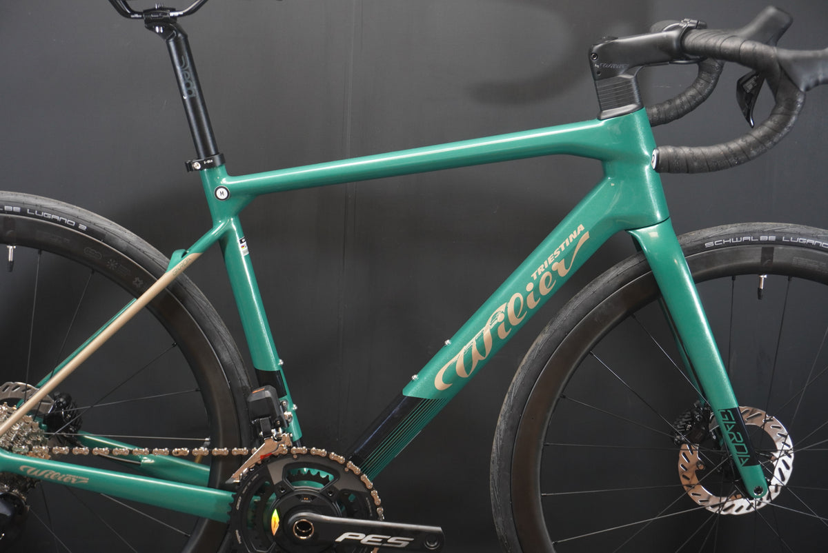 *NEW* Wilier Gardia 105 Di2 Power Meter Carbon Disc Road Bike Green/Gold 2026 - Various Sizes