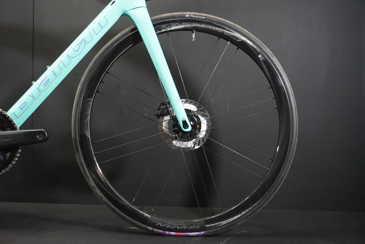 AS NEW Bianchi Specialissima CV Di2 Carbon Disc Road Bike 2022 - 53cm