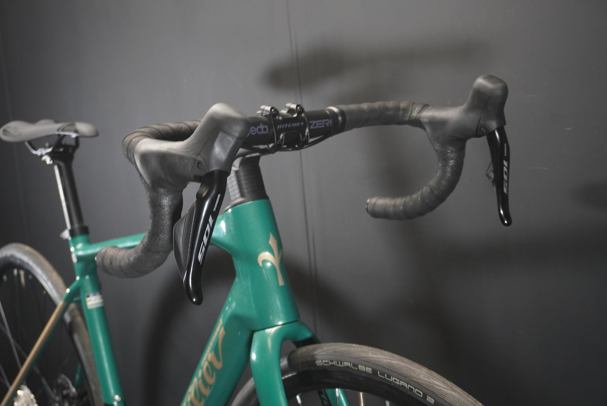*NEW* Wilier Garda 105 Di2 Carbon Disc Road Bike Green/Gold 2026 - Various Sizes - Full Warranty