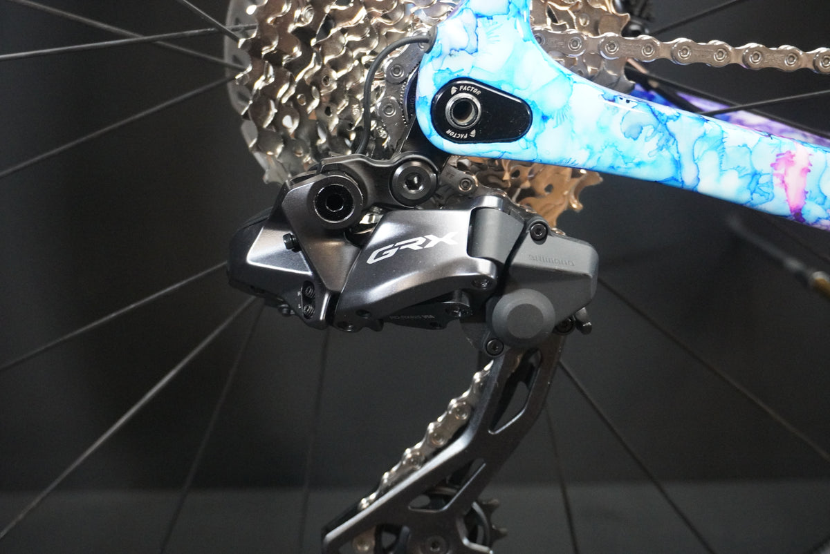 Custom Factor LS GRX Di2 Zipp 303 Firecrest Carbon Disc Gravel Bike - 56cm