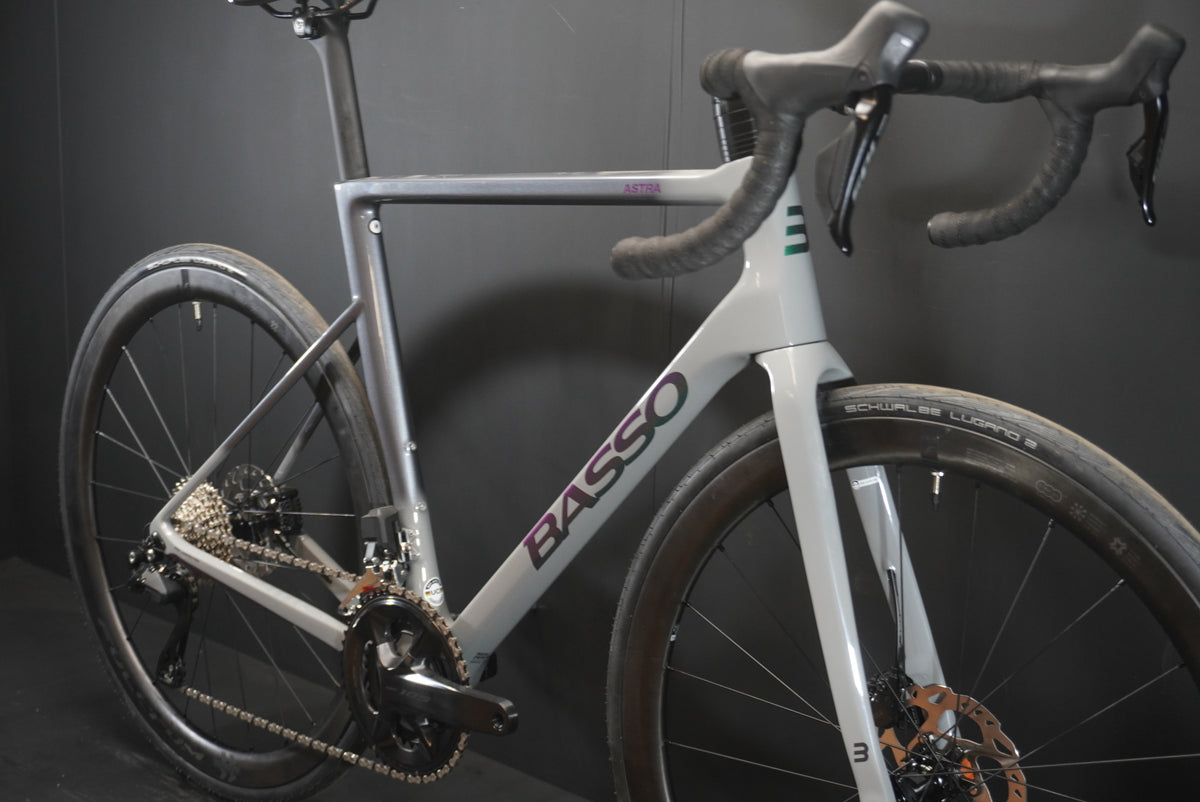 *NEW* Basso Astra Grey 105 Di2 Carbon Disc Carbon Wheels Various Sizes 2025