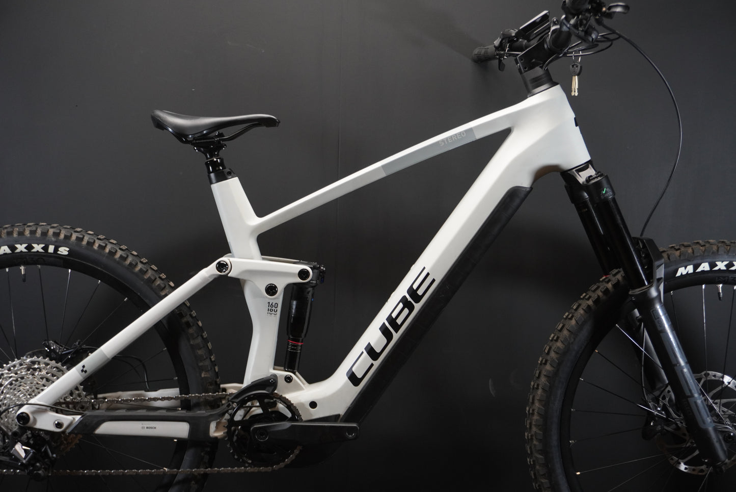Cube Stereo Hybrid 160 HPC SLX 750 FS e-E-MTB 2024 - XL - 514 Miles