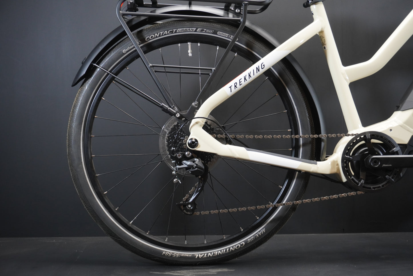 Haibike Trekking 4 Mid 500Wh Electric Hybrid Bike - Medium - 44 Miles