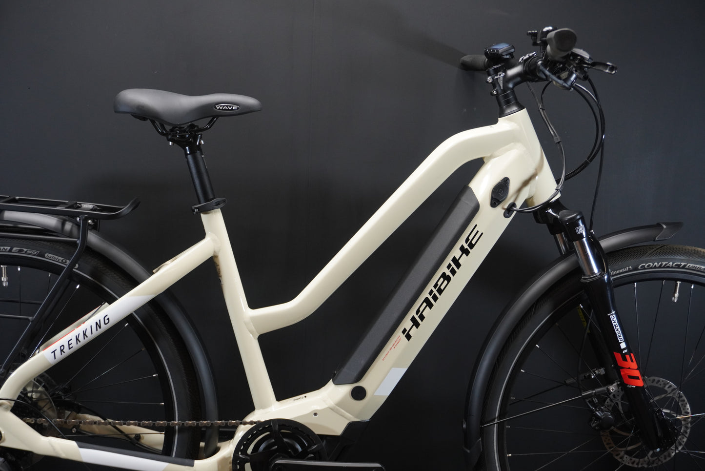 Haibike Trekking 4 Mid 500Wh Electric Hybrid Bike - Medium - 44 Miles