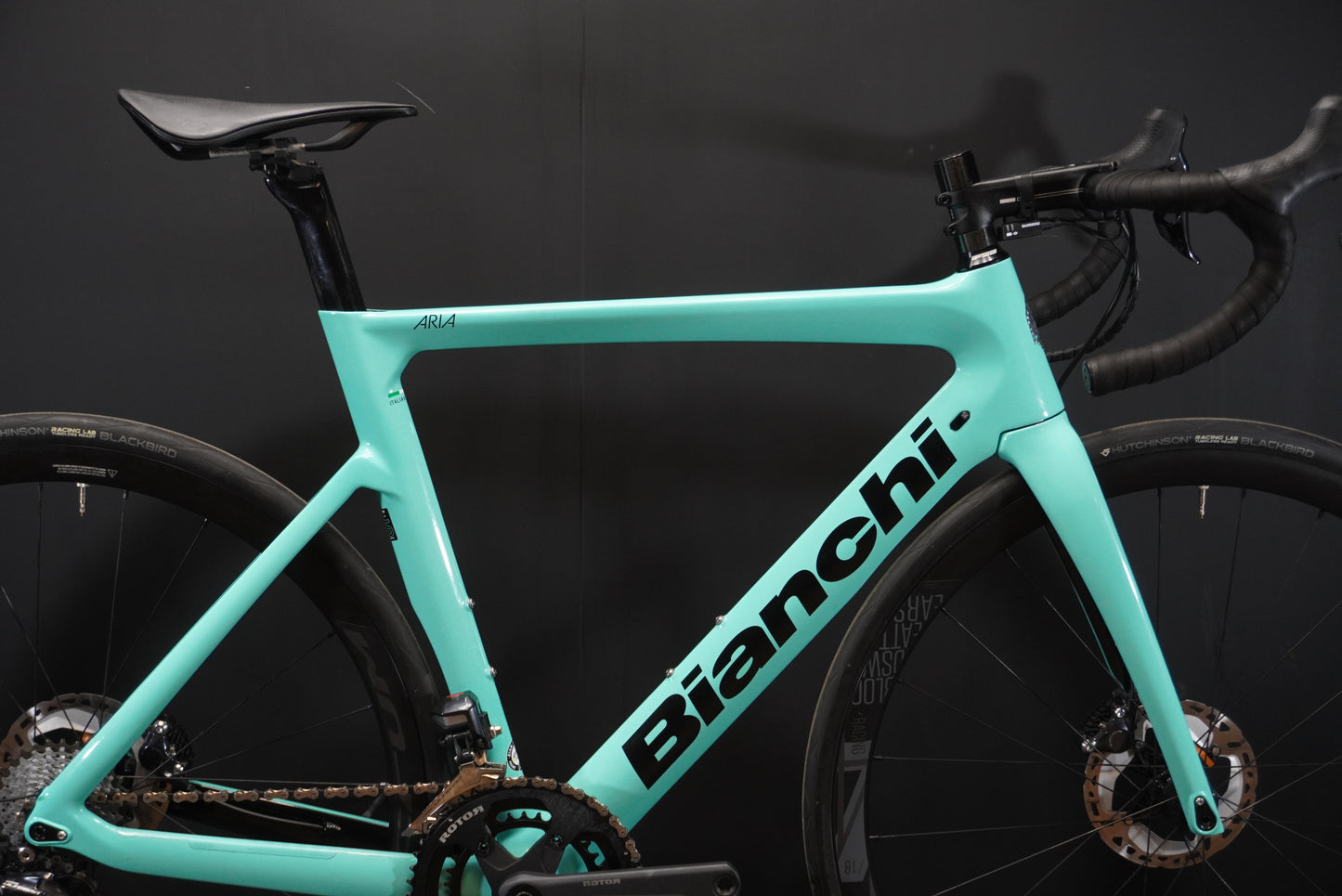 Bianchi Aria Aero Ultegra Di2 Celeste Carbon Disc Road Bike 2022 - 55cm