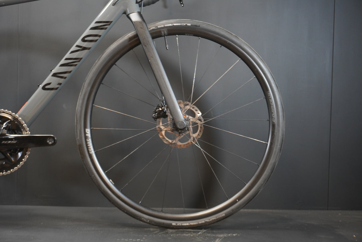 Canyon Endurace AL 7 RAW Carbon Disc Road Bike 2024 - Small