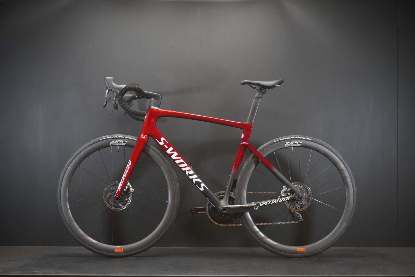 NEW Specialized S-Works Tarmac SL7 Red AXS & P/M Carbon Disc Road Bike 2022 - 56cm