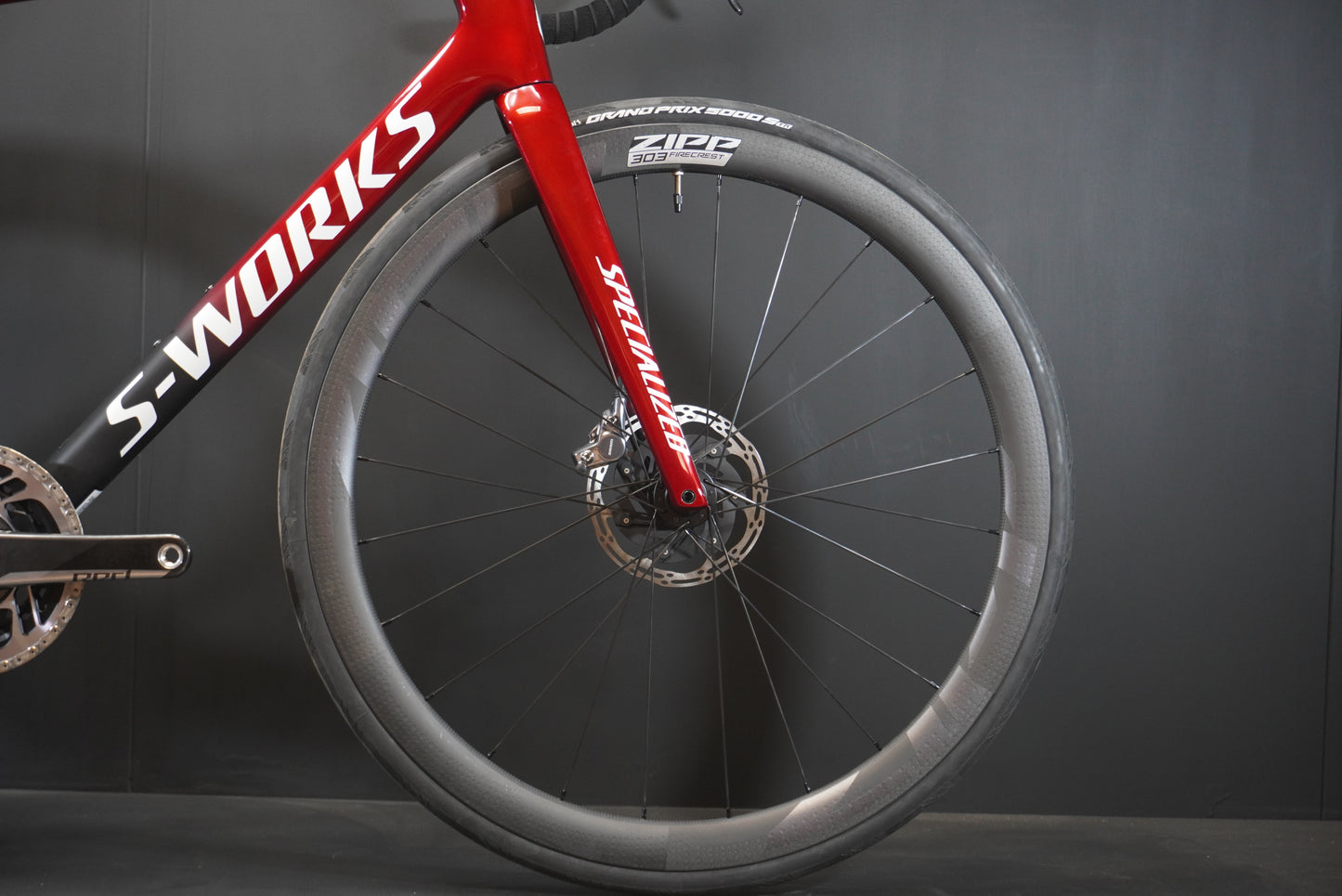 NEW Specialized S-Works Tarmac SL7 Red AXS & P/M Carbon Disc Road Bike 2022 - 56cm