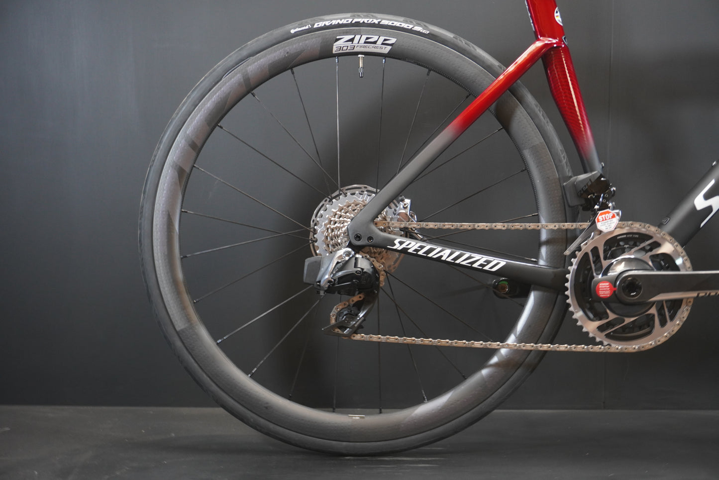 NEW Specialized S-Works Tarmac SL7 Red AXS & P/M Carbon Disc Road Bike 2022 - 56cm