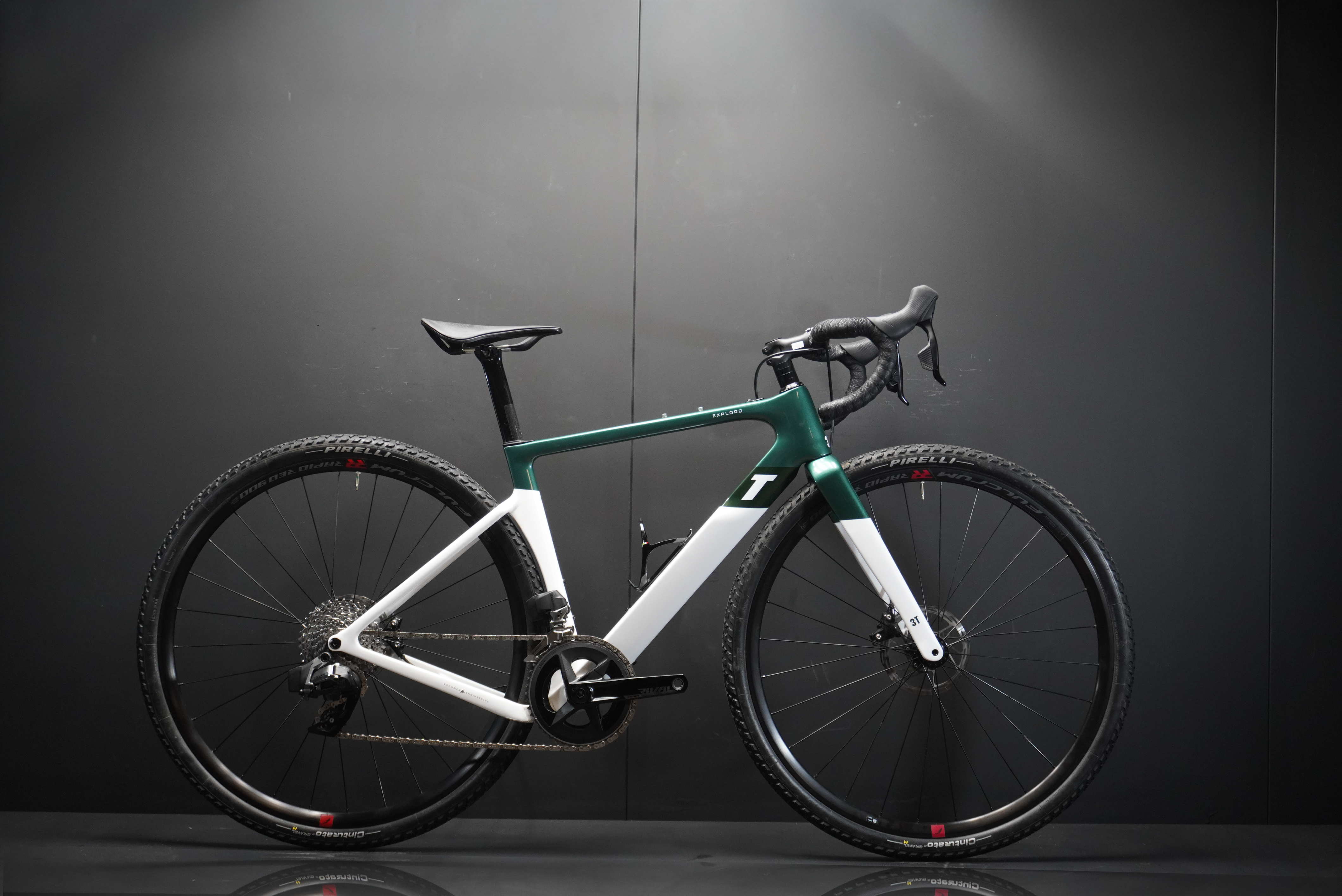 3T Exploro Racemax SRAM Rival AXS Carbon Disc Gravel Bike 48cm