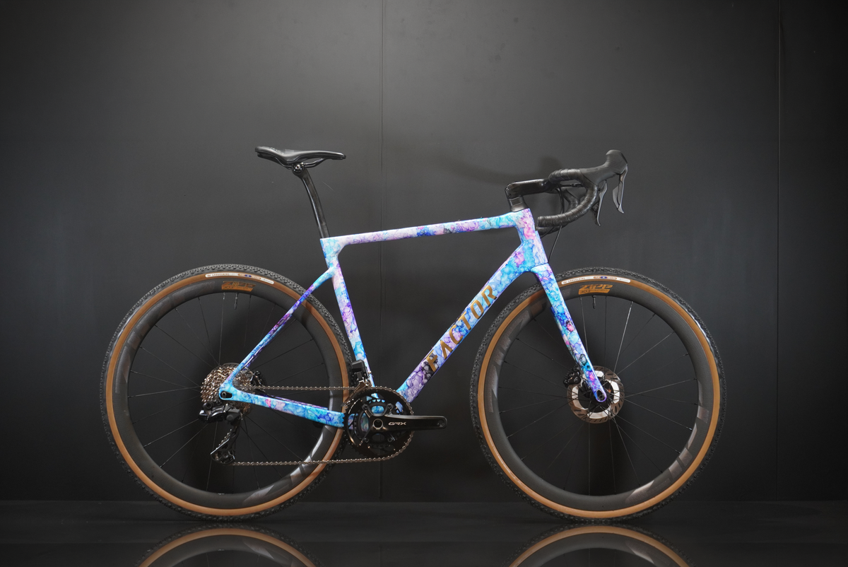Custom Factor LS GRX Di2 Zipp 303 Firecrest Carbon Disc Gravel Bike - 56cm