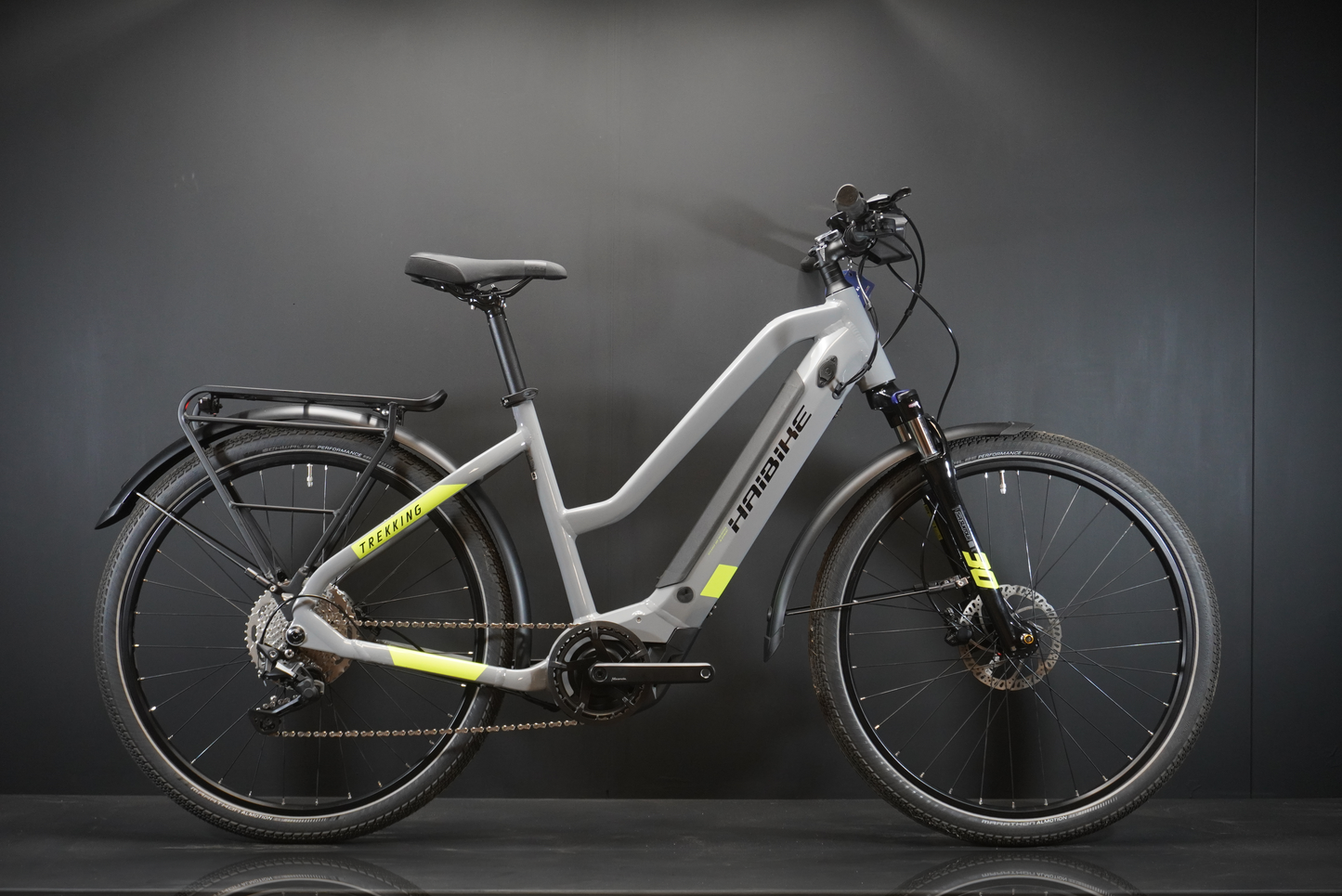 Haibike Trekking 6 Low Step 500Wh Electric Hybrid Bike - Medium - 0 Miles