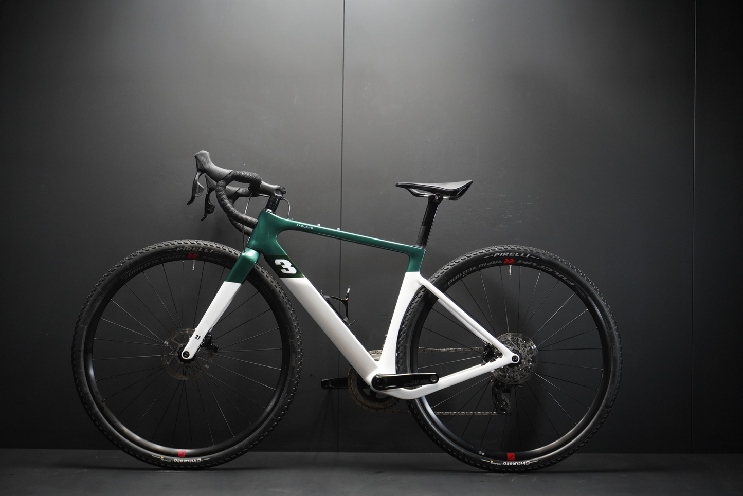 3T Exploro Racemax SRAM Rival AXS Carbon Disc Gravel Bike 48cm - 2024. Full Warranty