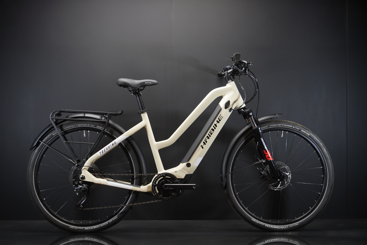 Haibike Trekking 4 Mid 500Wh Electric Hybrid Bike - Medium - 44 Miles