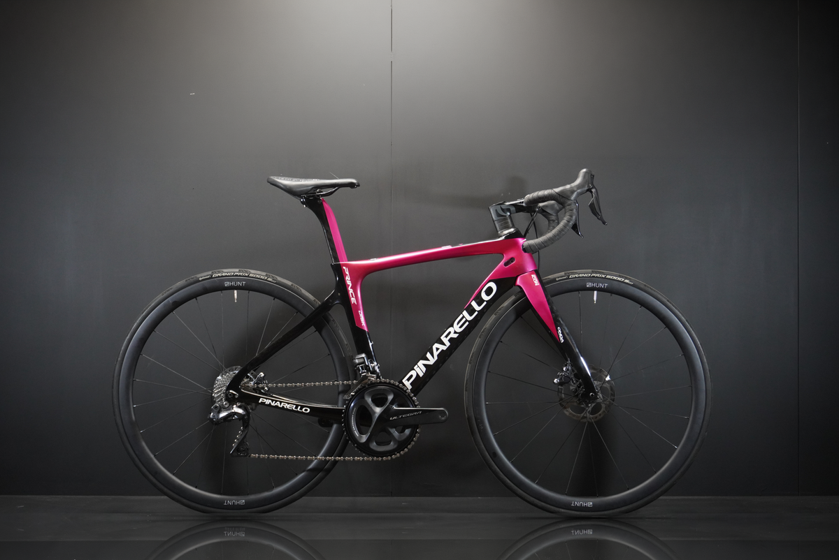 Pinarello Prince Di2 Carbon Disc Road Bike (Easy Fit) 2020 - 425mm XXS (500mm TT) - Upgraded Wheels