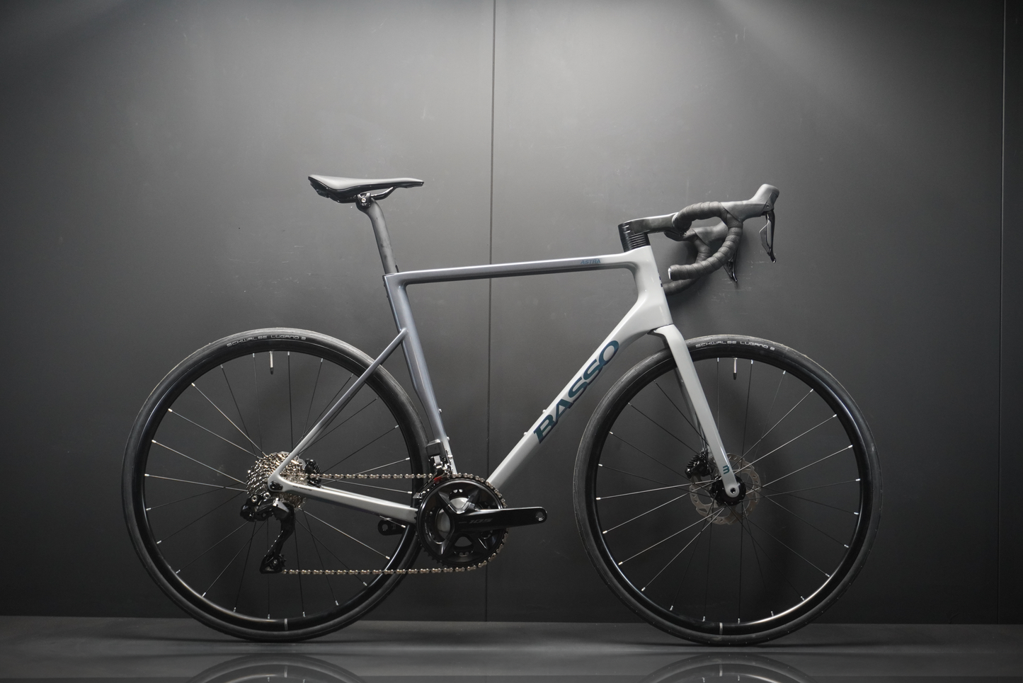 NEW Basso Astra 105 Di2 Carbon Disc Road Bike Grey 2025 - Various Sizes - Full Warranty