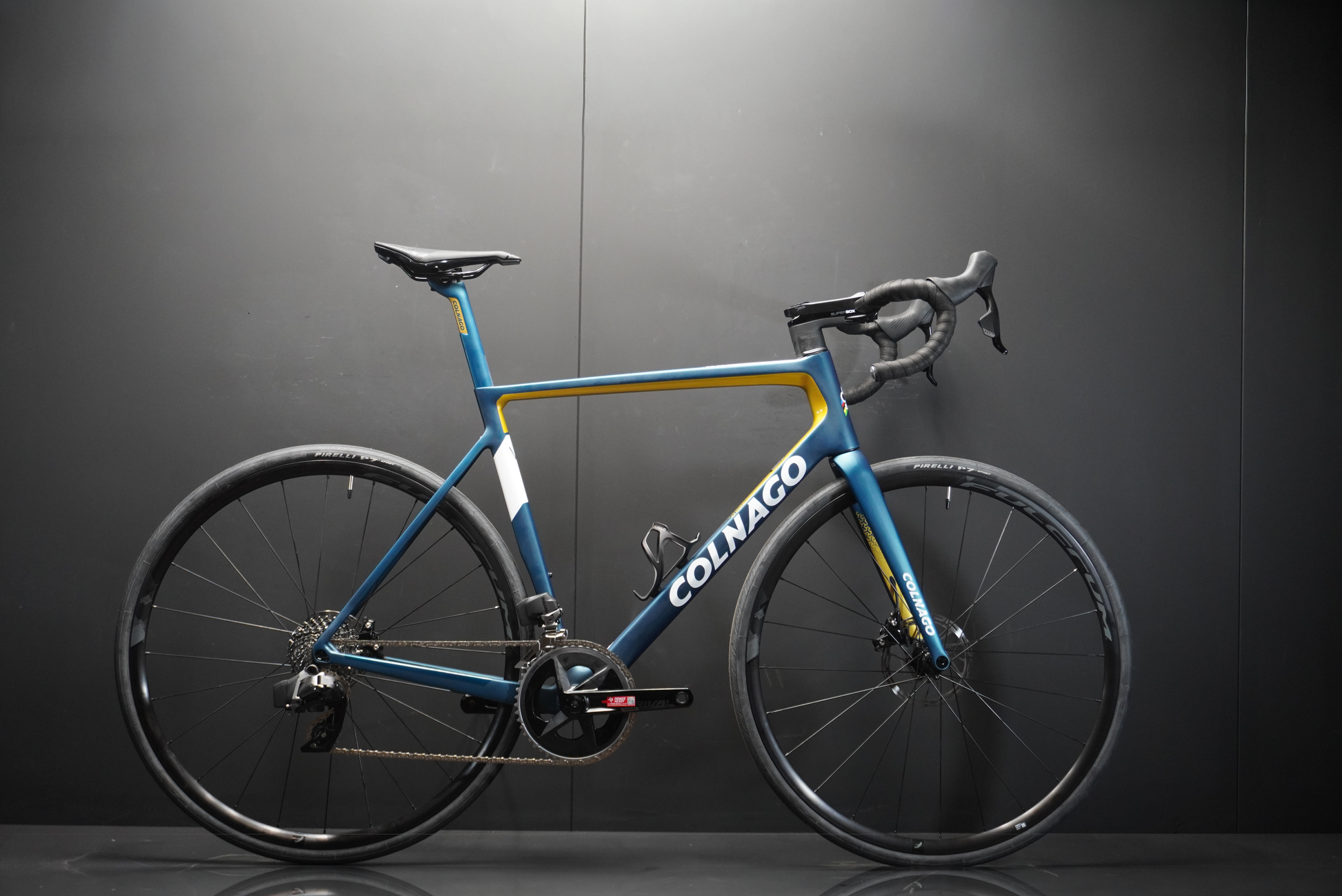 NEW Colnago V3 Rival AXS MKBL Carbon Disc Bike 2023 - 54s - Full Warra