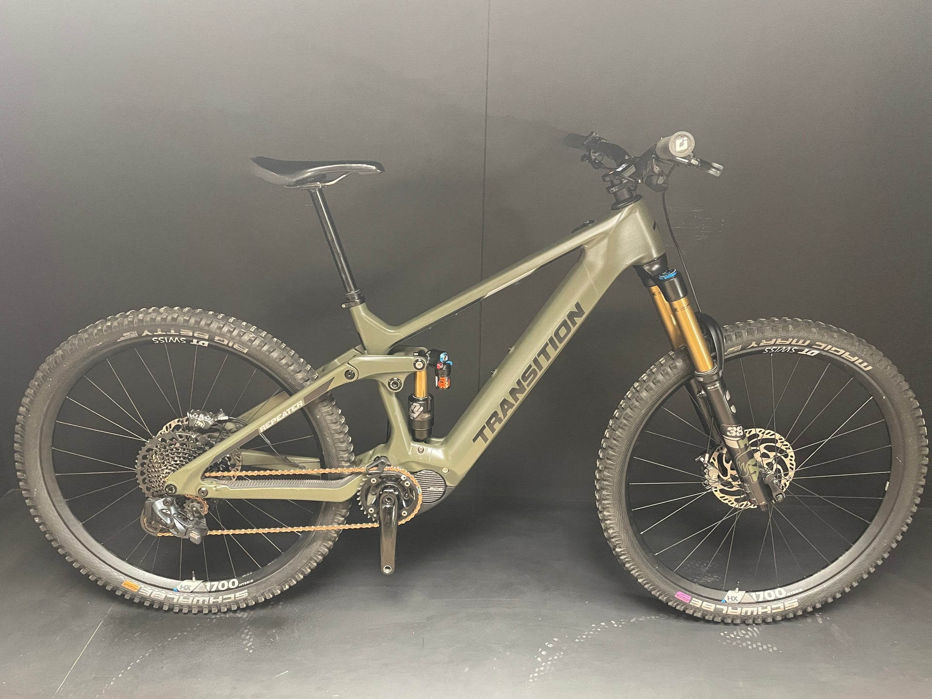 Transition Repeater FS AXS E-MTB 2023 - Large - 525 Miles