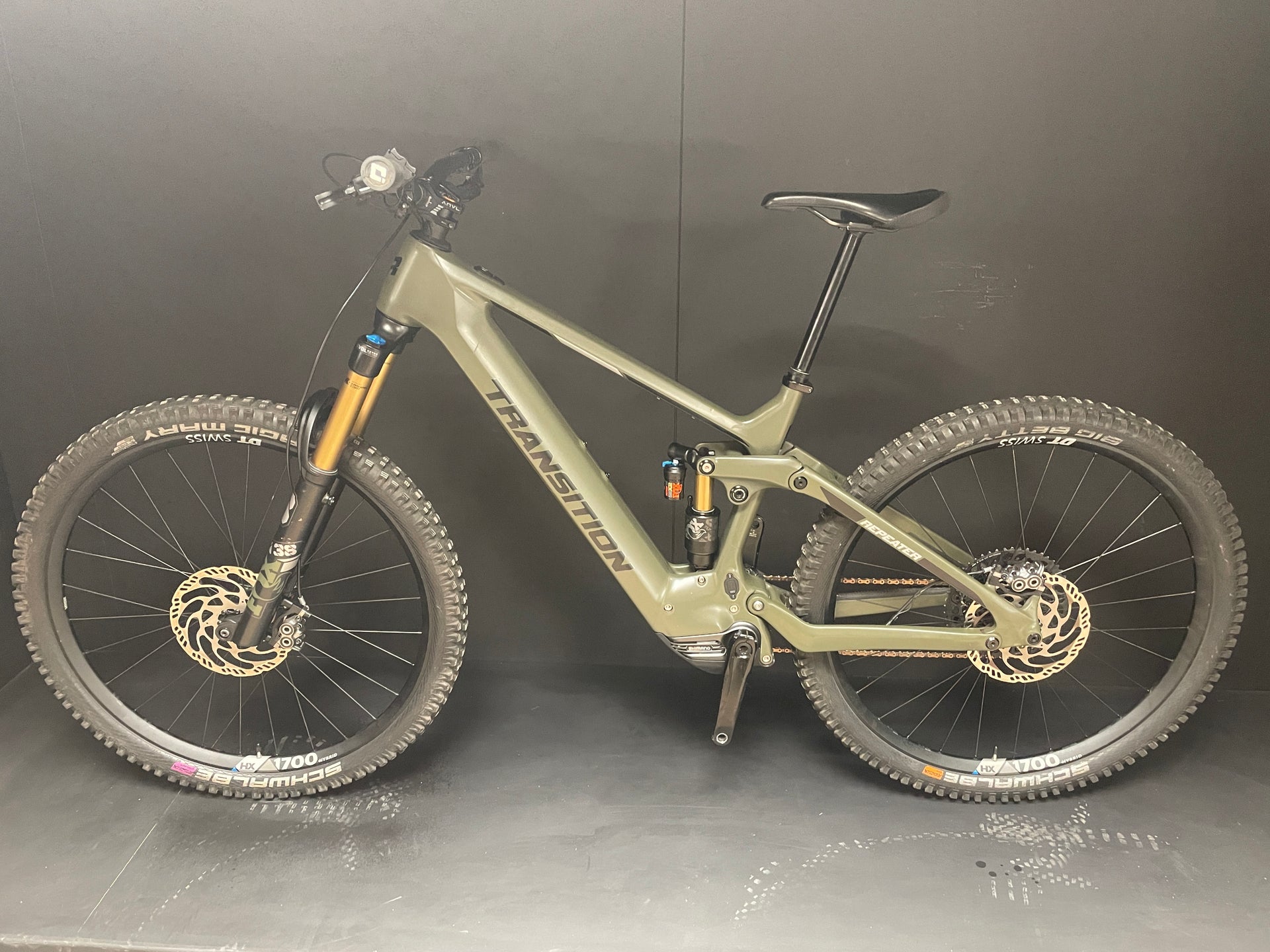 Transition Repeater FS AXS E-MTB 2023 - Large - 525 Miles
