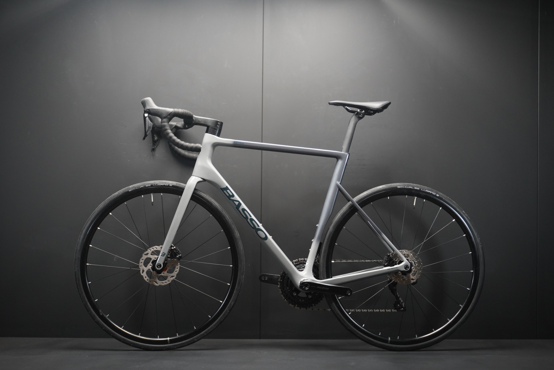 NEW Basso Astra 105 Di2 Carbon Disc Road Bike Grey 2025 - Various Sizes - Full Warranty