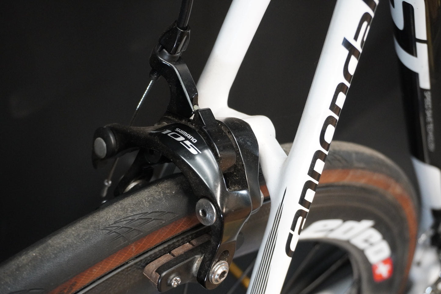 Cannondale Supersix Evo 105 carbon road bike - 60cm