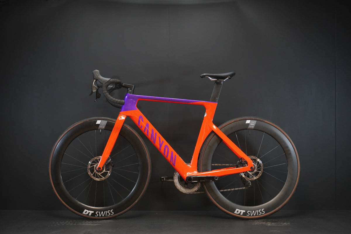 Canyon Aeroad CF SLX 7 AXS Carbon Road Bike 2023 - Medium Upgraded!