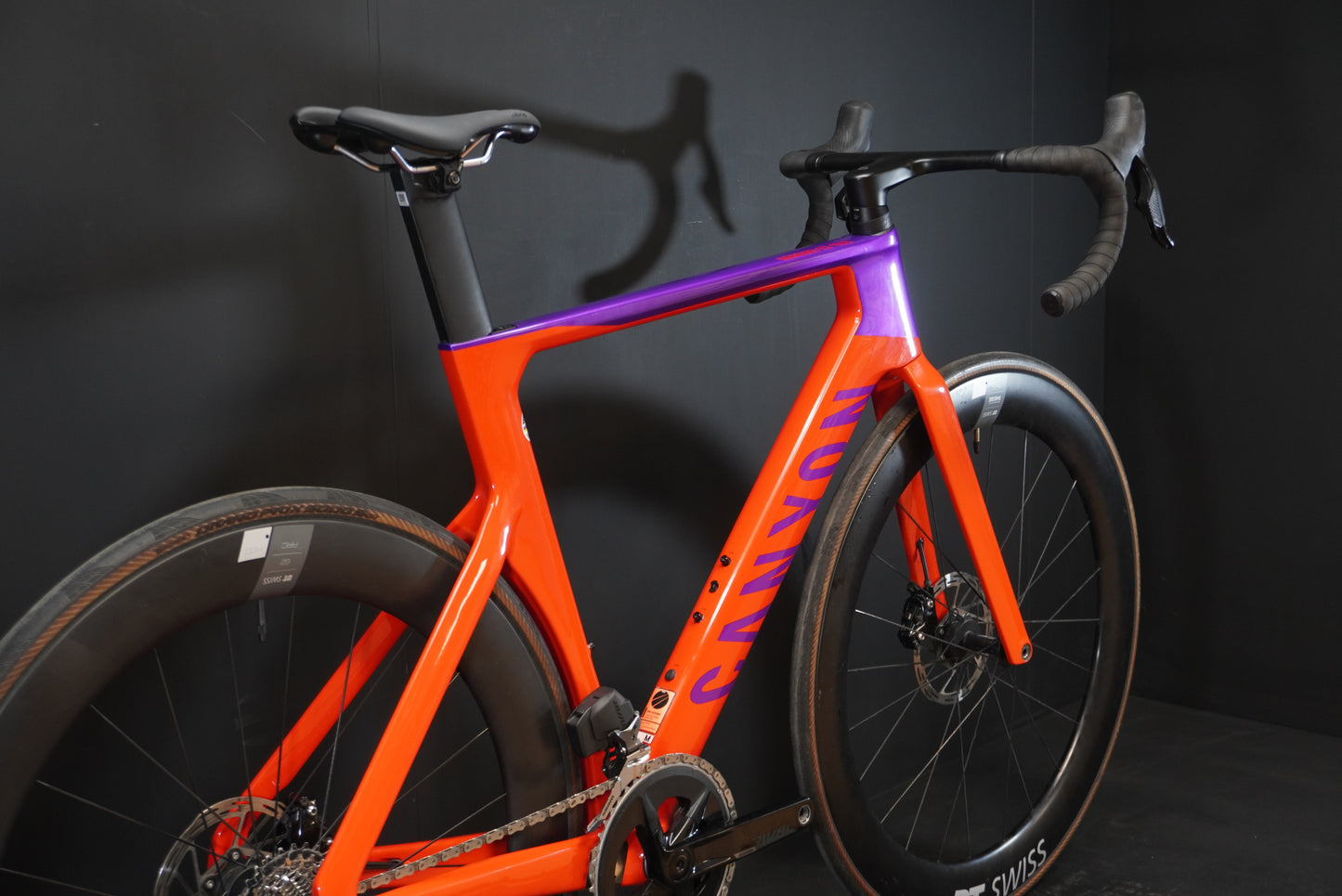 Canyon Aeroad CF SLX 7 AXS Carbon Road Bike 2023 - Medium Upgraded!