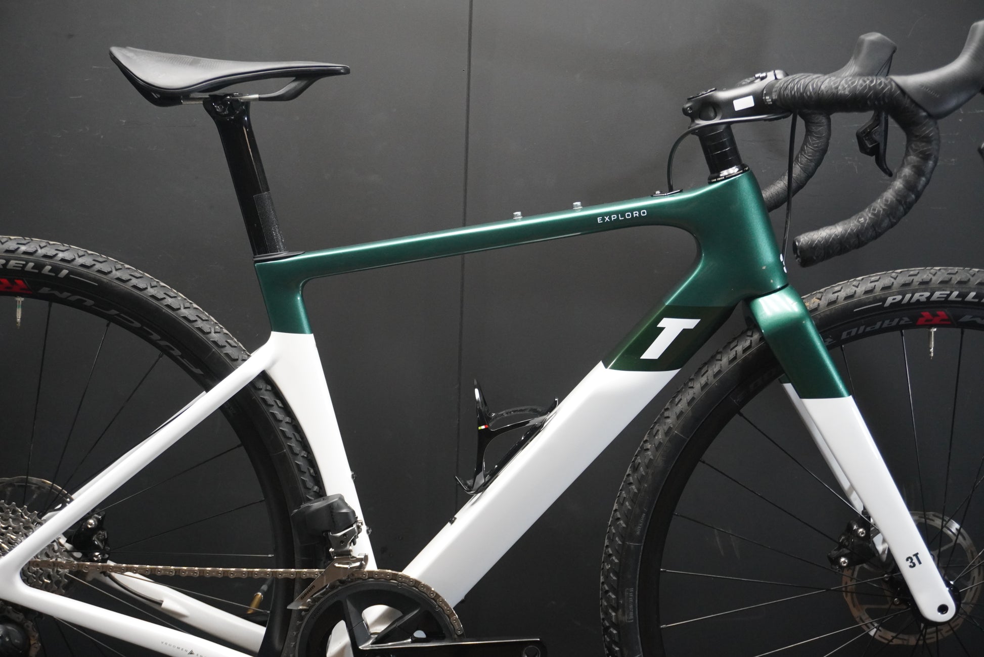 3T Exploro Racemax SRAM Rival AXS Carbon Disc Gravel Bike 48cm