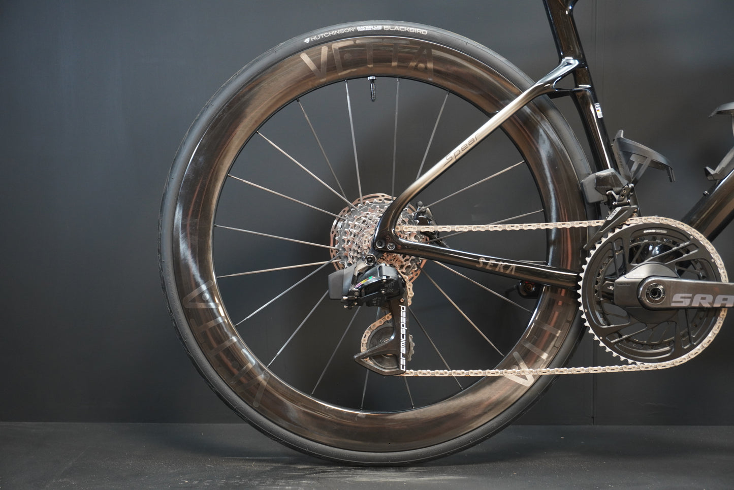 Seka Spear RDC Chronos SRAM Force E1 AXS & P/M Carbon Disc Road Bike  - LR 7.2Kg