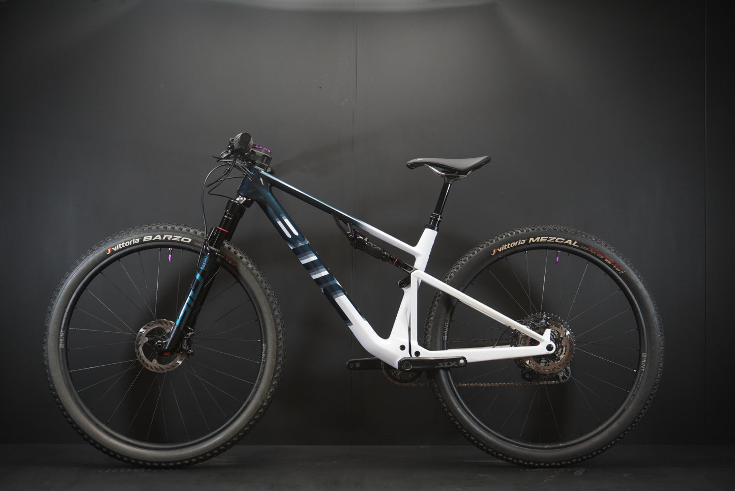 BMC Fourstroke Three Full Suspension XC Carbon Mountain Bike 2023 - Medium