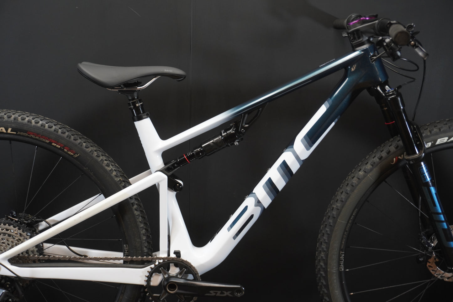 BMC Fourstroke Three Full Suspension XC Carbon Mountain Bike 2023 - Medium