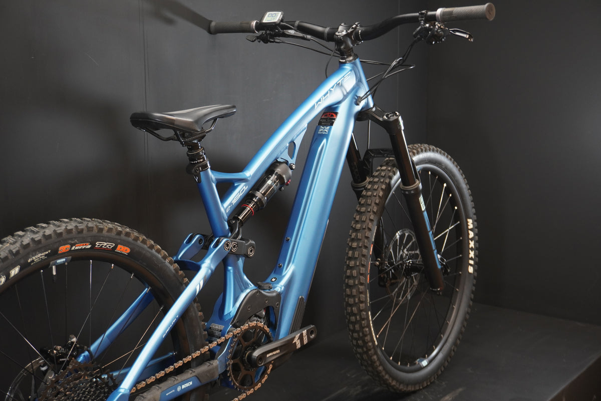 Whyte E-160 S Full Suspension Electric Mountain Bike 2022 - Medium. Only 137 miles!